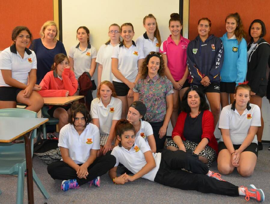 All the Aboriginal girls from year 7-10 were invited to join the workshop.