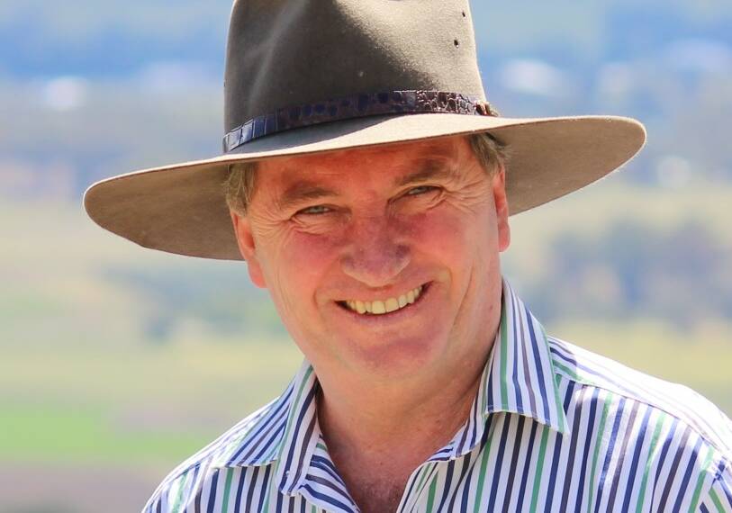 Member for New England, Barnaby Joyce encouraged local farmers to go along to the information session.