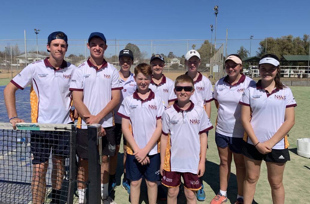 At the net: The NIAS 2019 Tennis Squad. This year NIAS will be placing a stronger focus on their young squad members.