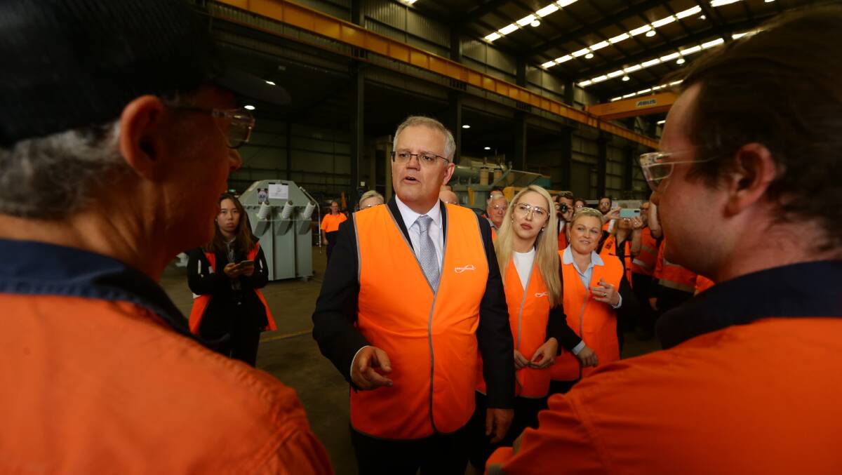 Prime Minister Scott Morrison will announce more funding for the Clean Energy Finance Corporation on Wednesday. Picture: Jonathan Carroll