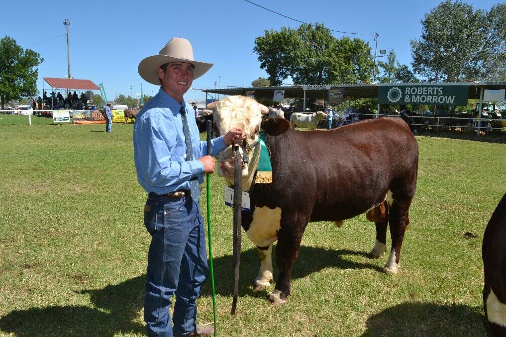 Reserve Champion shown by Will Vivers